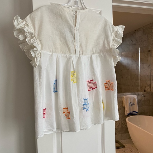 Anthropologie Amit Aggarwal beaded embroidered top - Picture 7 of 7